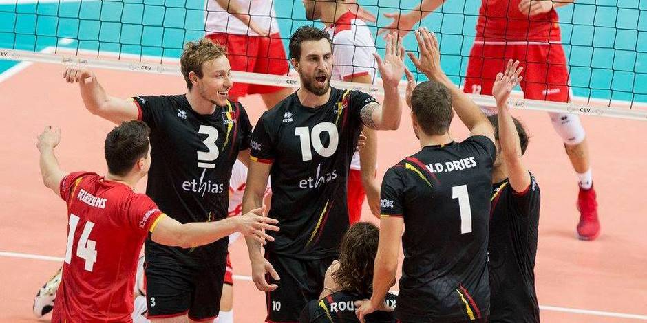 Euro de volley: La Belgique s'impose contre l'Italie et file en demi - La Libre